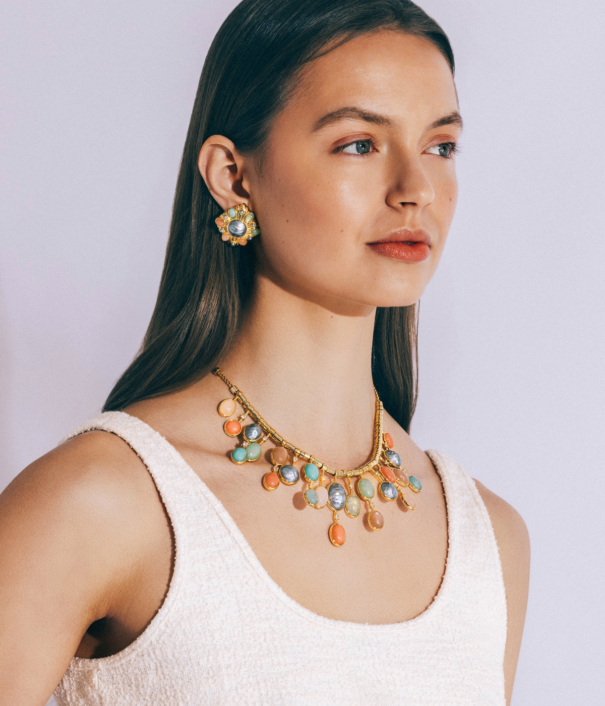 Sheridan Statement Necklace - Loren Hope