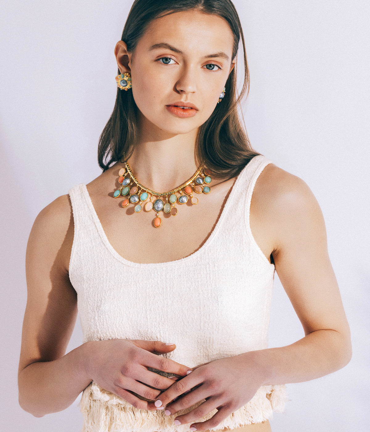 Sheridan Statement Necklace - Loren Hope
