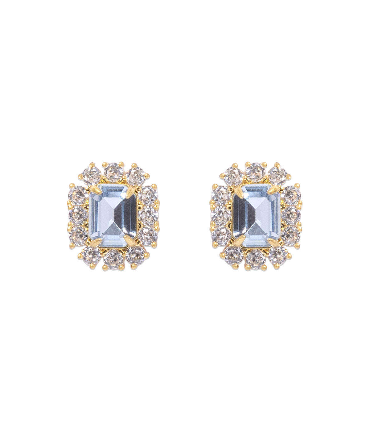 Tati Studs in Light Sapphire - Loren Hope