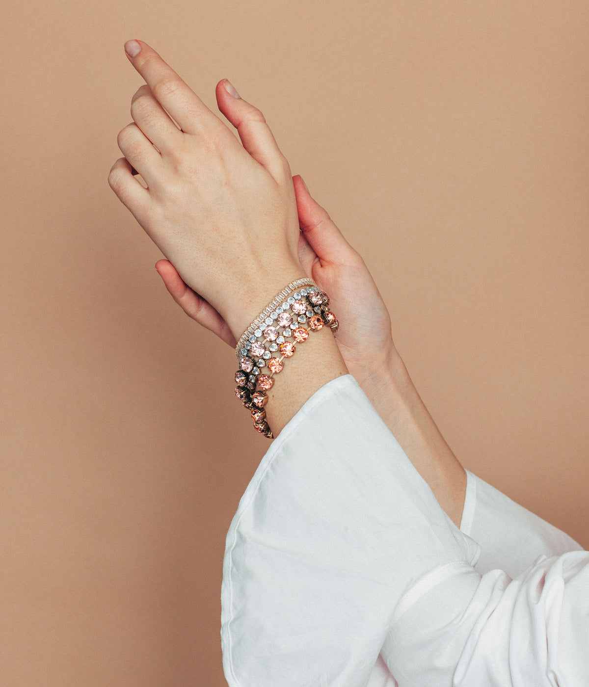 Arista Bracelet in Vintage Rose - Loren Hope