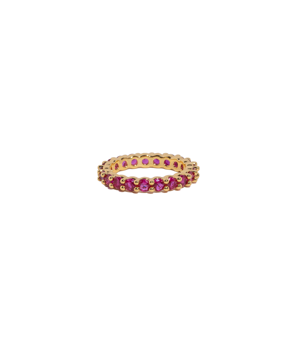 Theo Ring in Fuchsia - Loren Hope