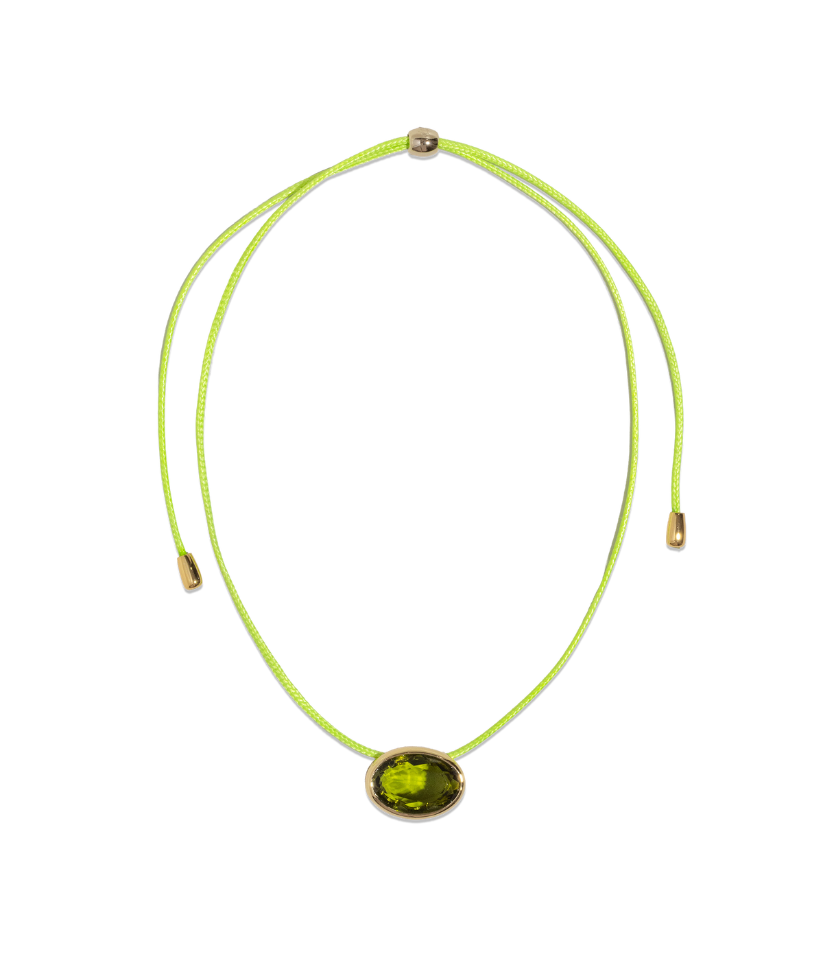 Marisol Necklace in Olivine - Loren Hope