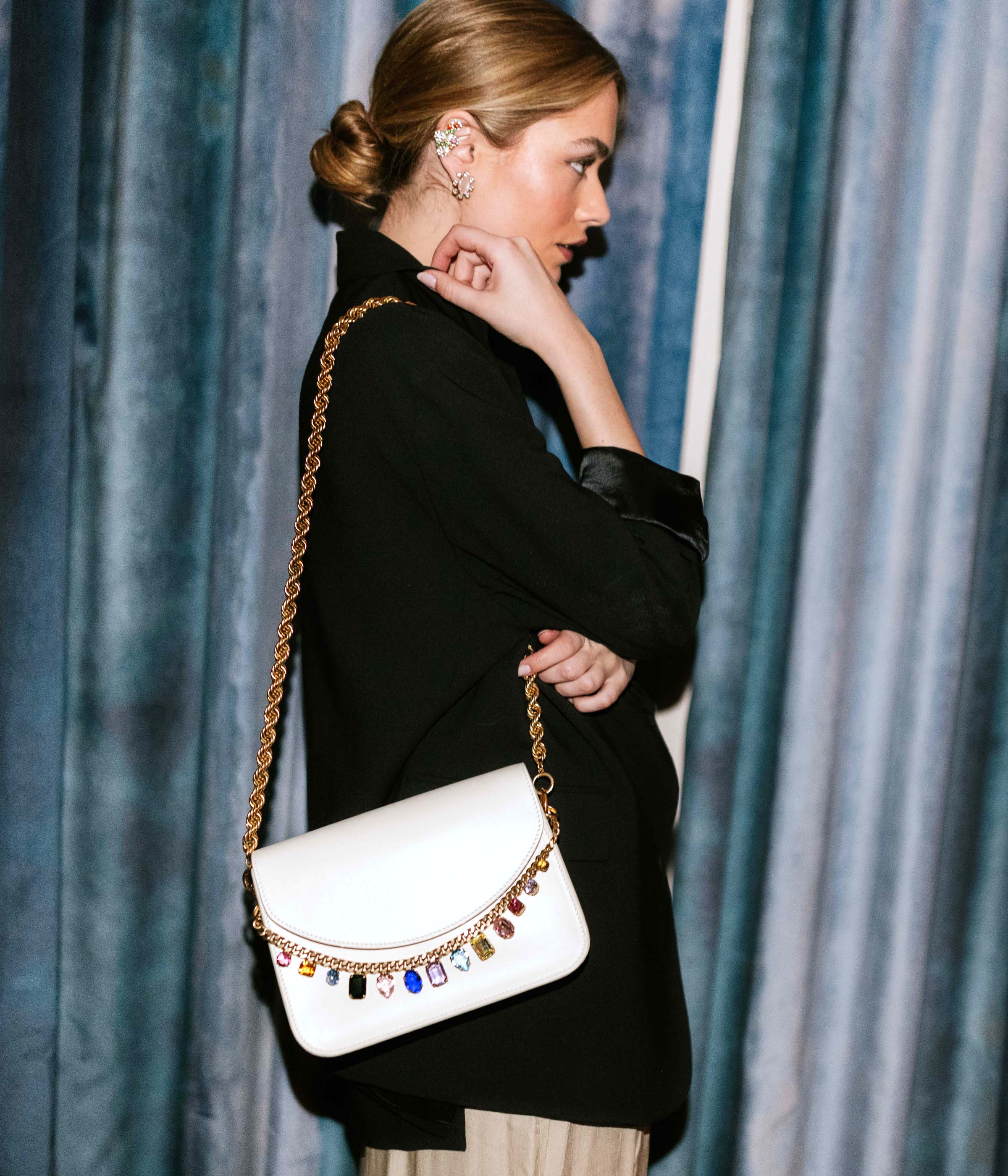 The Prima Ora Bag in Bone - Loren Hope